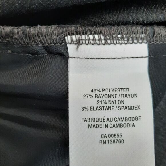 REITMANS Comfort Pull-on Dress Pants Stretch Grey Sz 16 - Picture 10 of 10